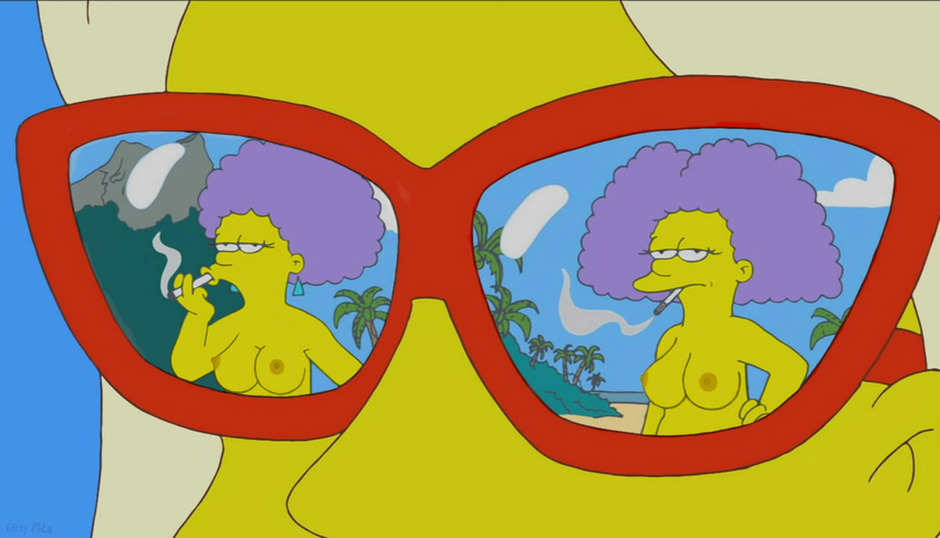 mole patty_bouvier selma_bouvier tagme the_simpsons