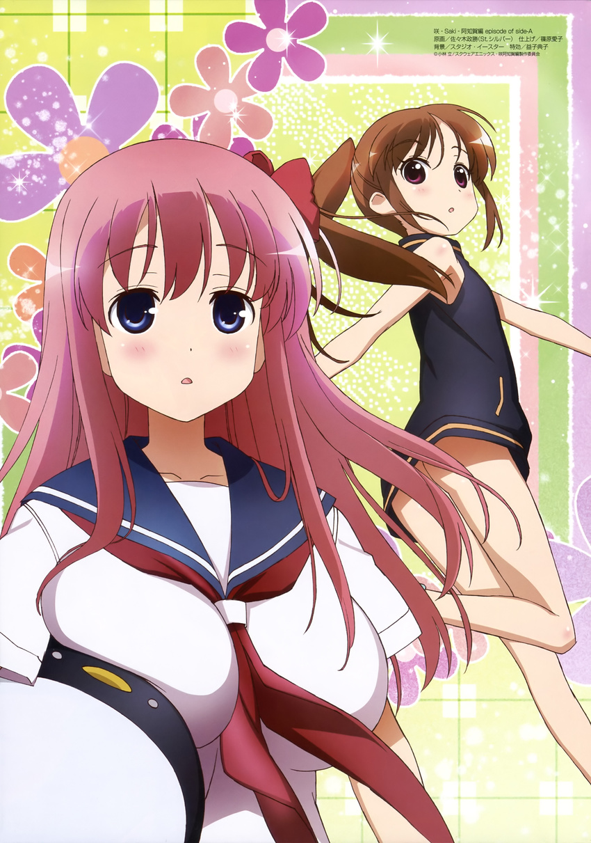 haramura_nodoka saki saki_achiga-hen sasaki_masakatsu seifuku takakamo_shizuno