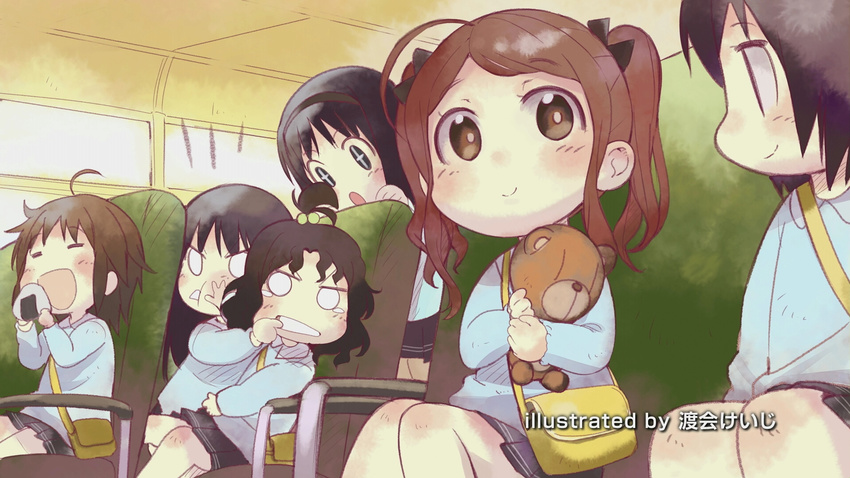 amagami chibi morishima_haruka nakata_sae sakurai_rihoko tagme tanamachi_kaoru