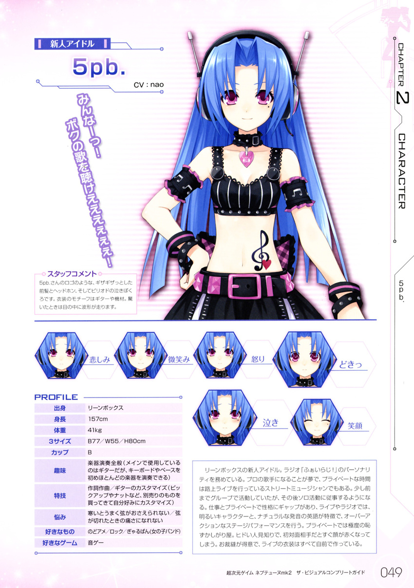 5pb._(choujigen_game_neptune) choujigen_game_neptune choujigen_game_neptune_mk2 expression profile_page tsunako