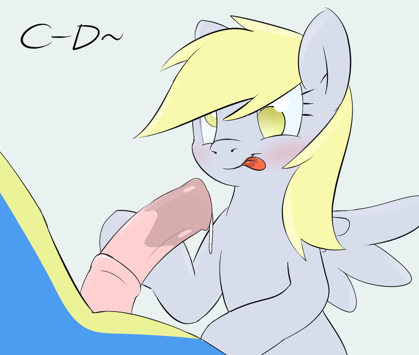 big_penis blush clopper-dude cum derpy_hooves_(mlp) duo equine erection female feral friendship_is_magic hair horse horsecock male mammal my_little_pony pegasus penis plain_background pony wings yellow_eyes