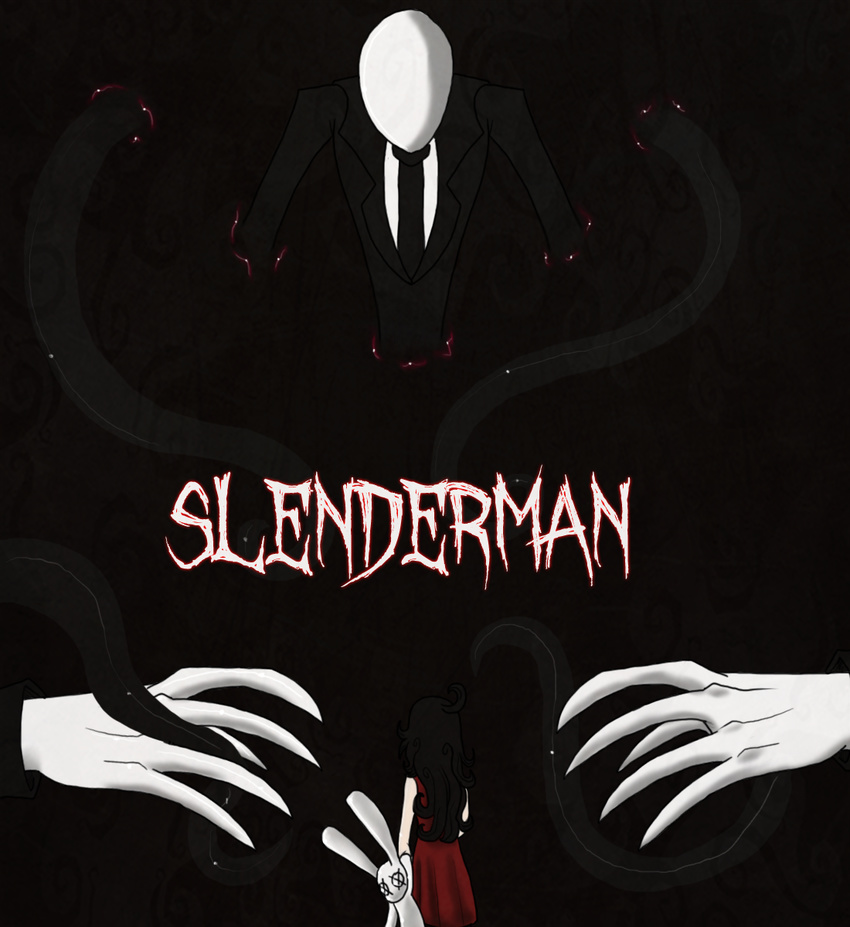 creepypasta doll dress fanart female invalid_color lagomorph little livestream man rabbit slender slenderman slendy vonderdevil