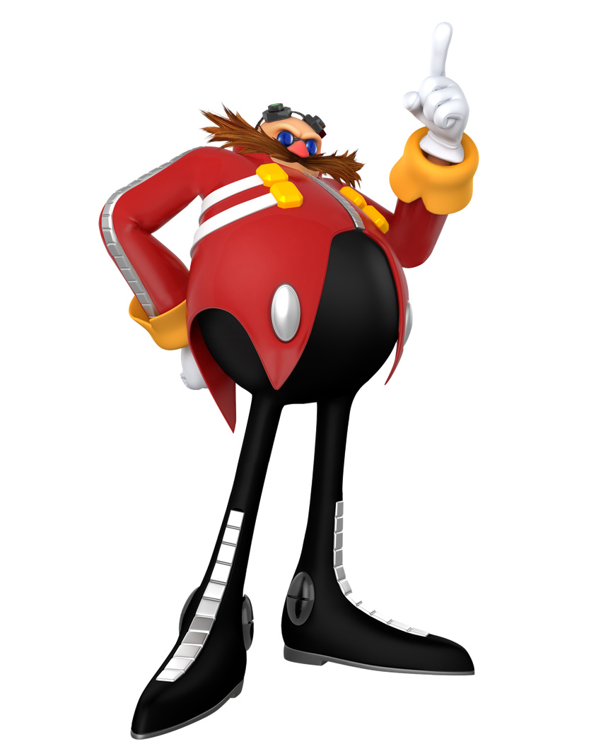 absurdres dr._eggman facial_hair glasses goggles goggles_on_head highres mustache official_art sega sonic_generations sonic_the_hedgehog