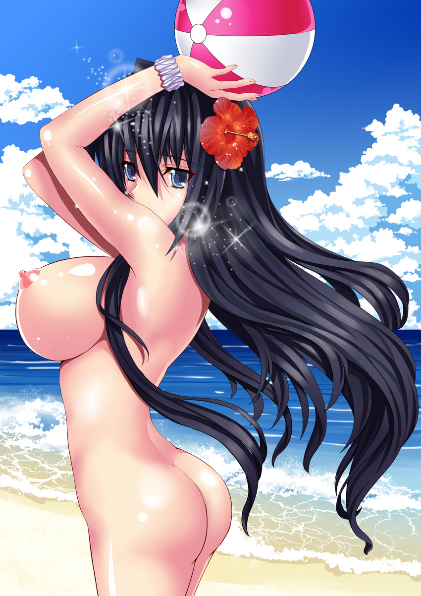 breasts horizon_ariadust kyoukai_senjou_no_horizon mizutsuki_rei naked nipples