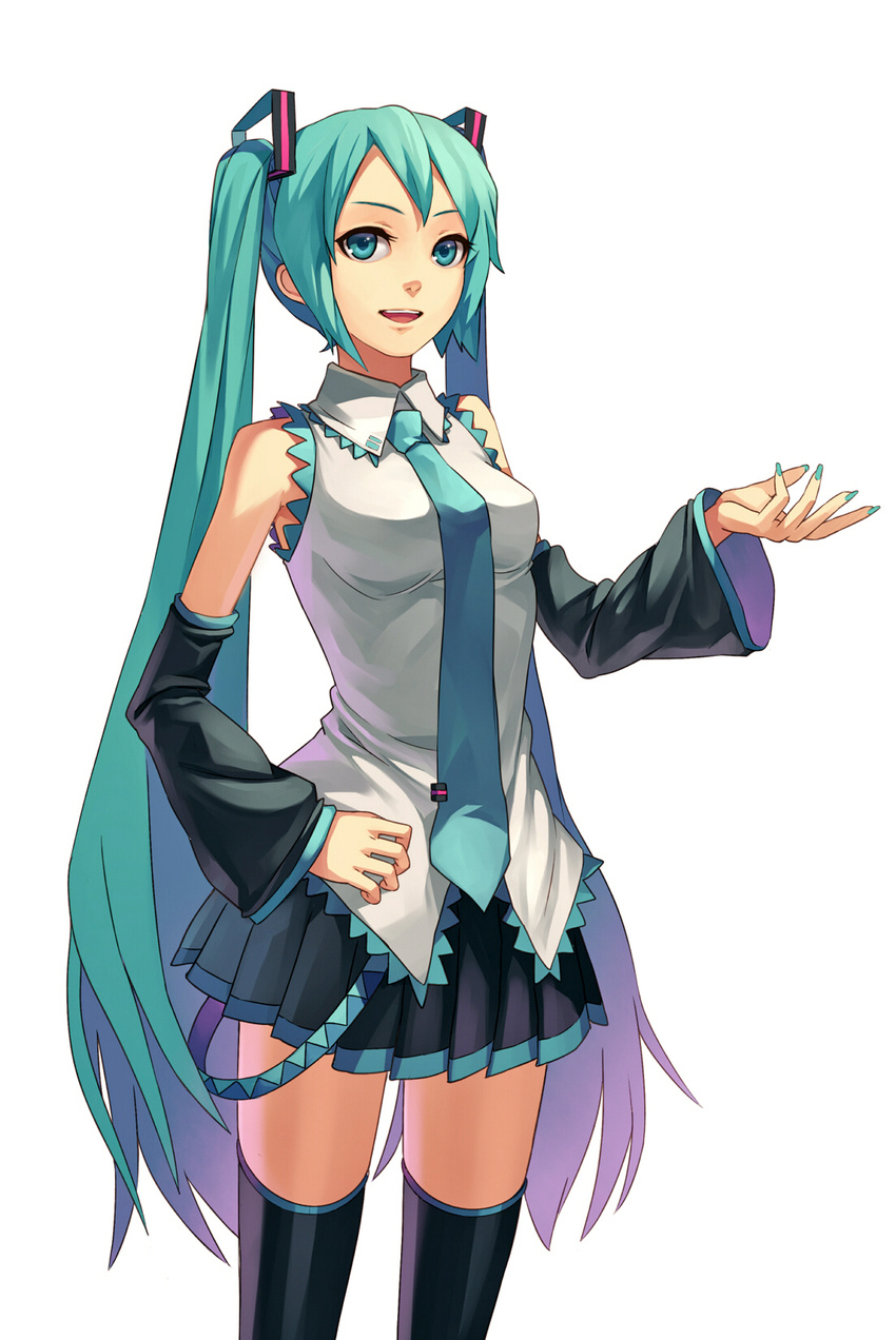 fkey hatsune_miku tagme thighhighs vocaloid