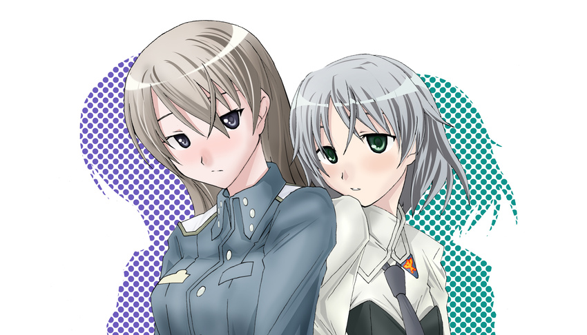 absurdres bangs eila_ilmatar_juutilainen highres hisou_noa multiple_girls sanya_v_litvyak strike_witches world_witches_series