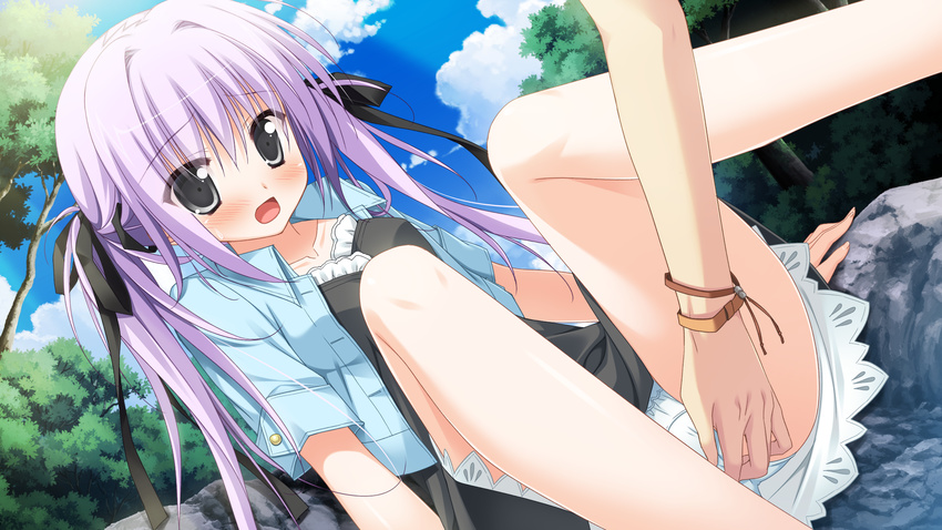 1/2_summer alcot blush fingering game_cg kuonji_sora panties sesena_yau twintails underwear