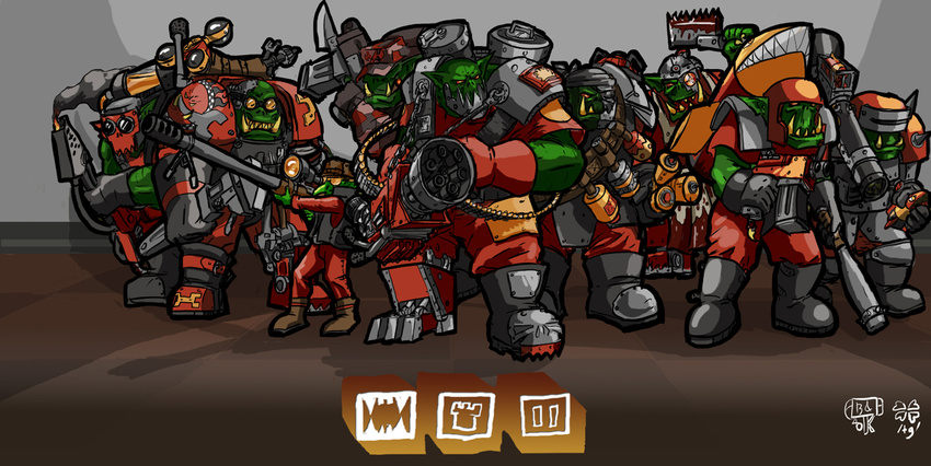 6+boys multiple_boys tagme team_fortress_2 warhammer_40k