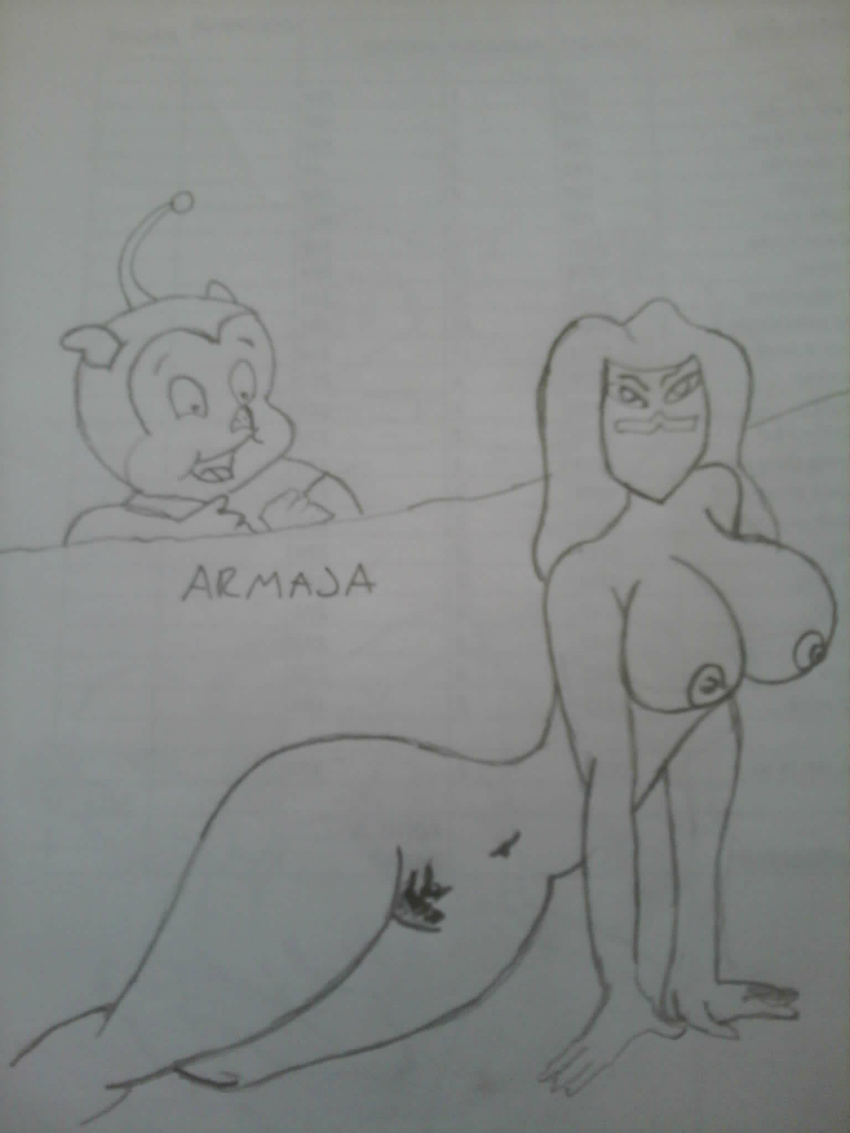 armaja_73 duck_dodgers looney_tunes porky_pig queen_tyr'ahnee