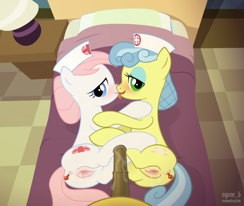 friendship_is_magic my_little_pony nurse_coldheart nurse_redheart syoee_b