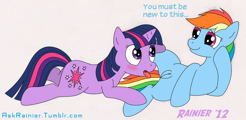 friendship_is_magic my_little_pony rainbow_dash rainer twilight_sparkle