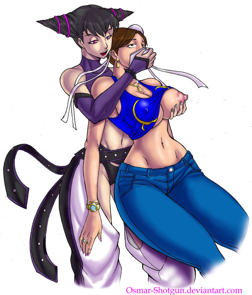 chun-li juri_han osmar_shotgun street_fighter tagme