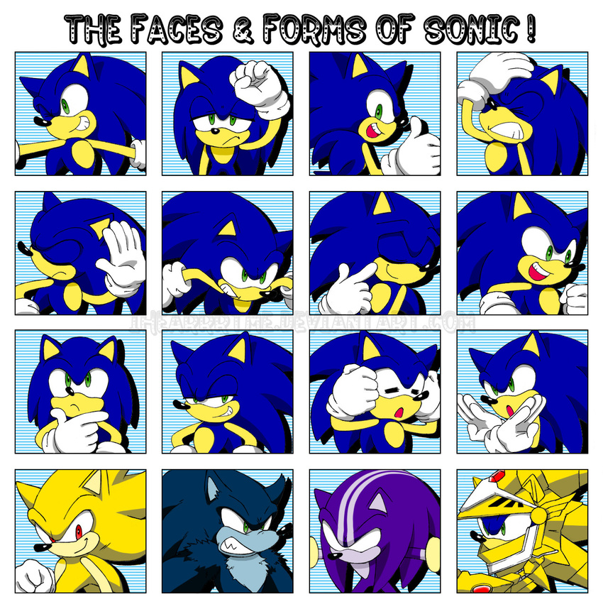 amazing armor blue_body blue_hair cool_colors darkspine_sonic excalibur_sonic gloves gold green_eyes hair hedgehog helmet hyper_sonic ihearrrtme male mammal no_pupils purple purple_body red_eyes sega smile sonic_(series) sonic_and_the_black_knight sonic_the_hedgehog sonic_the_werehog sonic_unleashed taste_the_rainbow teeth trippy video_games way_past_cool werehog