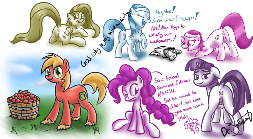 anus apple big_macintosh_(mlp) blonde_hair butt crossgender cutie_mark dildo dr-indecent equine female feral fluttershy_(mlp) friendship_is_magic fruit fur hair horn horse indecent lotus_(mlp) male mammal my_little_pony pegasus polt pony presenting presenting_hindquarters pussy r34 r63 red_fur sex_toy twilight twilight_sparkle_(mlp) two_tone_hair unicorn wings