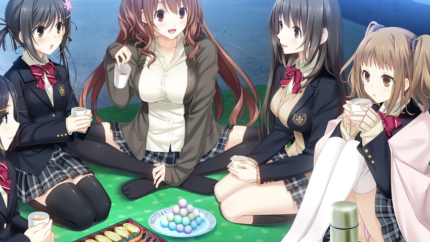 game_cg giga kajiya_ayano kiss_bell mikoto_akemi miyamae_eri nagatsuda_yumi takahata_chiharu