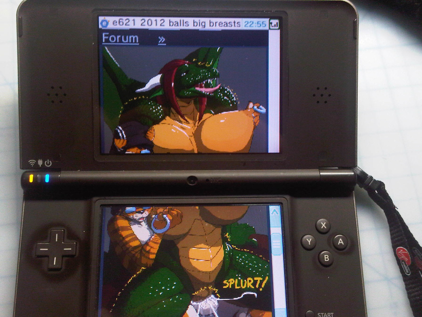 anthro browsing dragon dsi internet nintendo video_games