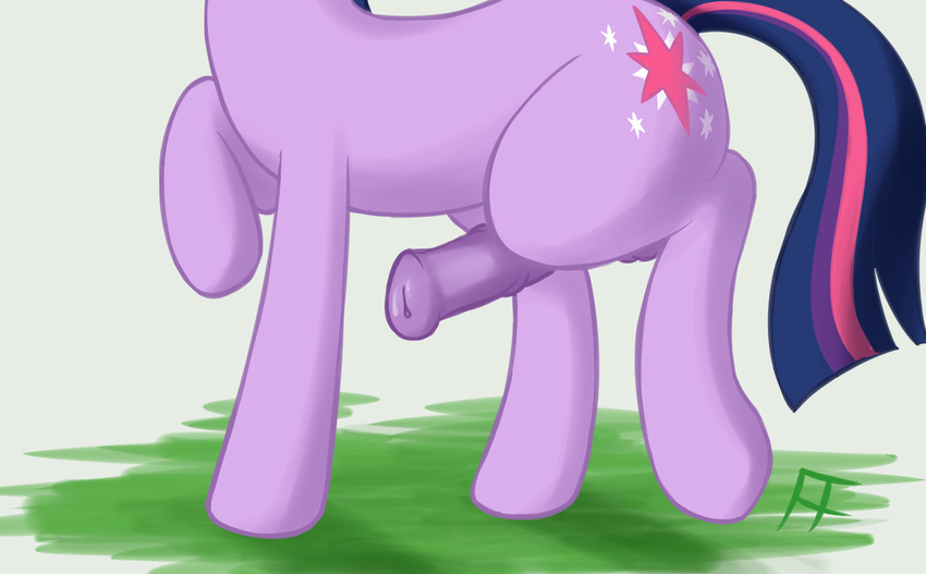 crossgender cutie_mark equine erection fearingfun female feral friendship_is_magic horse horsecock male mammal my_little_pony nude penis pony solo twilight_sparkle_(mlp)