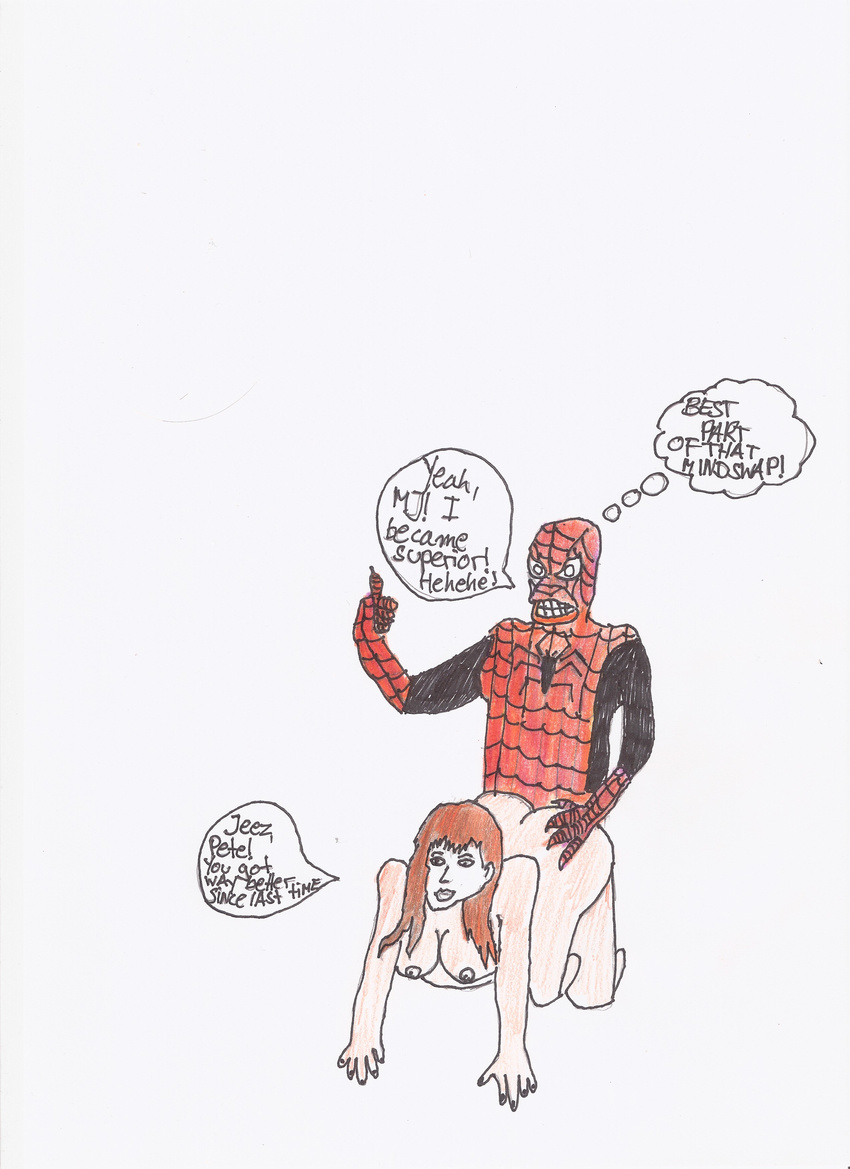 doctor_octopus marvel mary_jane_watson spider-man spider-man_(series) superior_spider-man