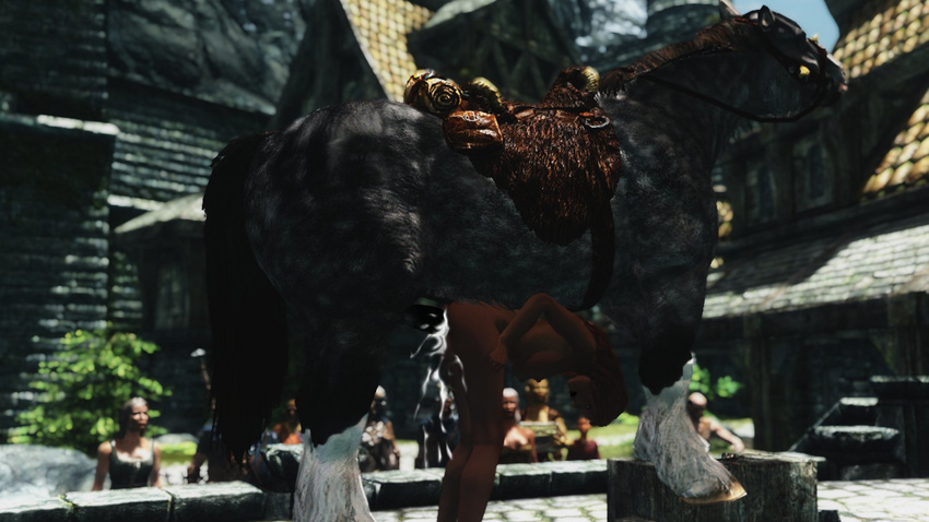 altmer horse nord redguard skyrim the_elder_scrolls