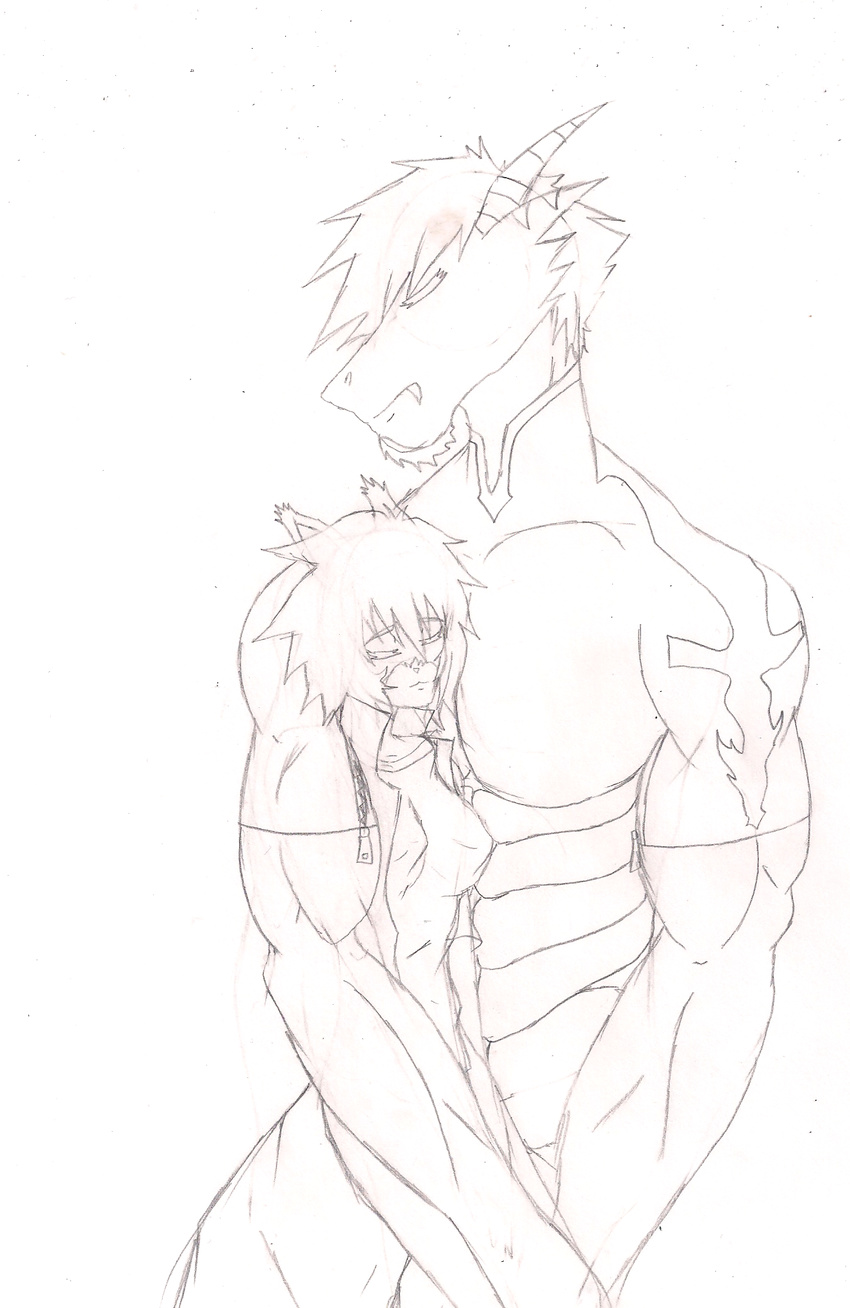 a an and but colotrd couple cuddling cute doing dragon drew favorite female flaws fox fursona's has i it its line male mammal me muscles my not of photo plain_background rp sketch tell their think! together were what you