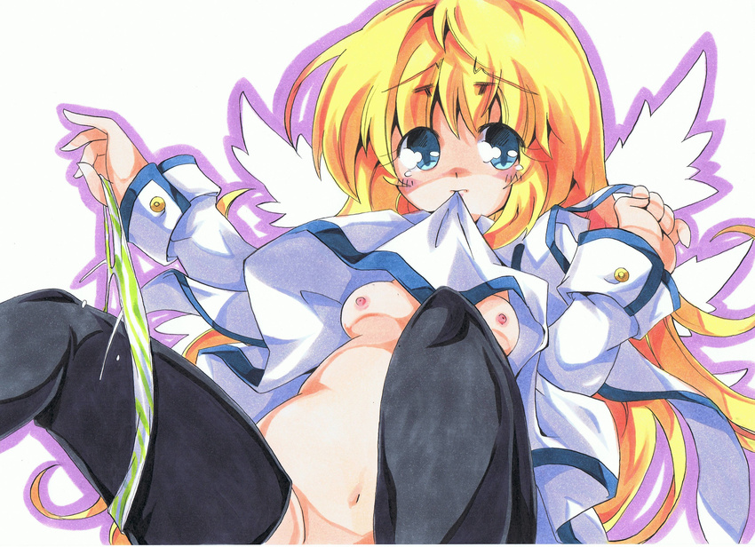 absurdres blonde_hair colette_brunel collet_brunel highres long_hair milkpanda solo tales_of_(series) tales_of_symphonia