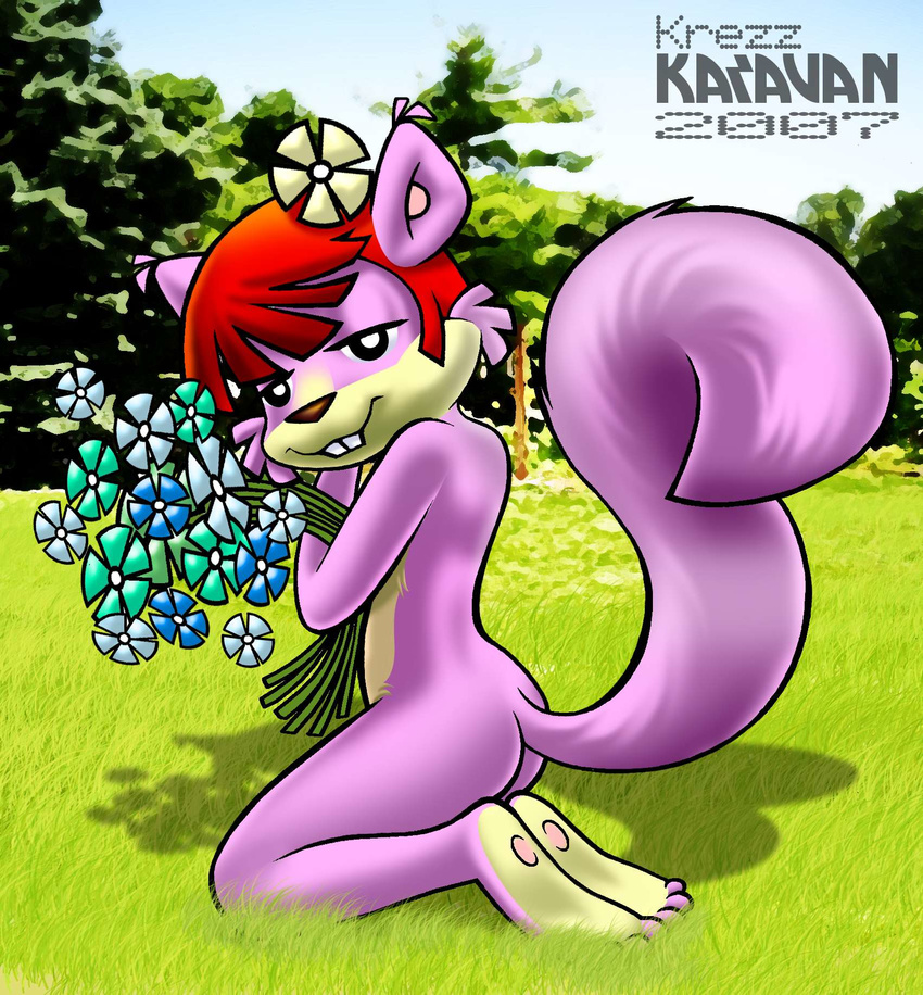 flower karavan krezz rodent squirrel