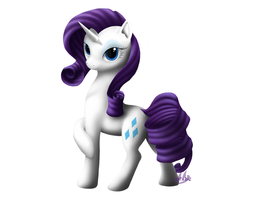 alpha_channel blue_eyes cutie_mark drake_drachenlicht equine female feral friendship_is_magic fur hair hi_res horn horse mammal my_little_pony plain_background pony purple_hair rarity_(mlp) smile solo transparent_background unicorn white_fur