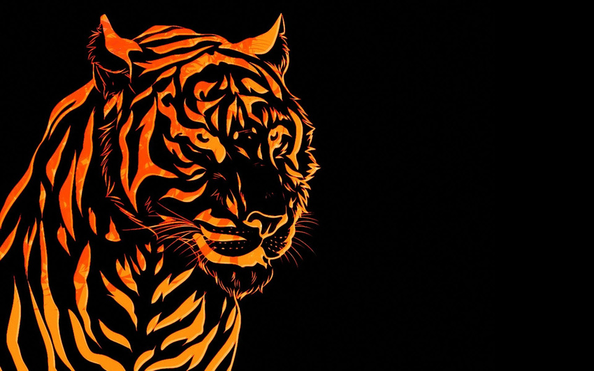 ambiguous_gender feline feral invalid_color mammal solo tiger unknown_artist wallpaper whiskers