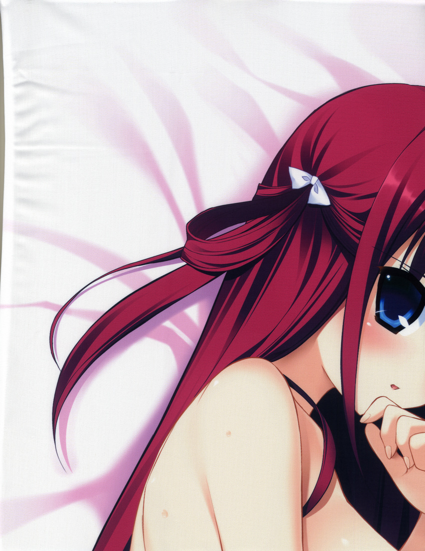 dakimakura front_wing fumio grisaia_no_kajitsu partial_scan stitchme suou_amane yukata