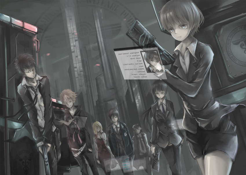 kougami_shinya psycho-pass tagme tsunemori_akane