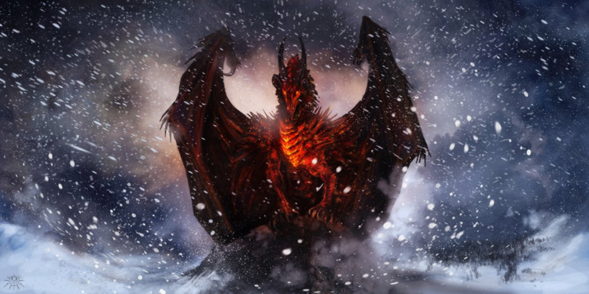blizzard dragon feral leilryu male snow vvlkn