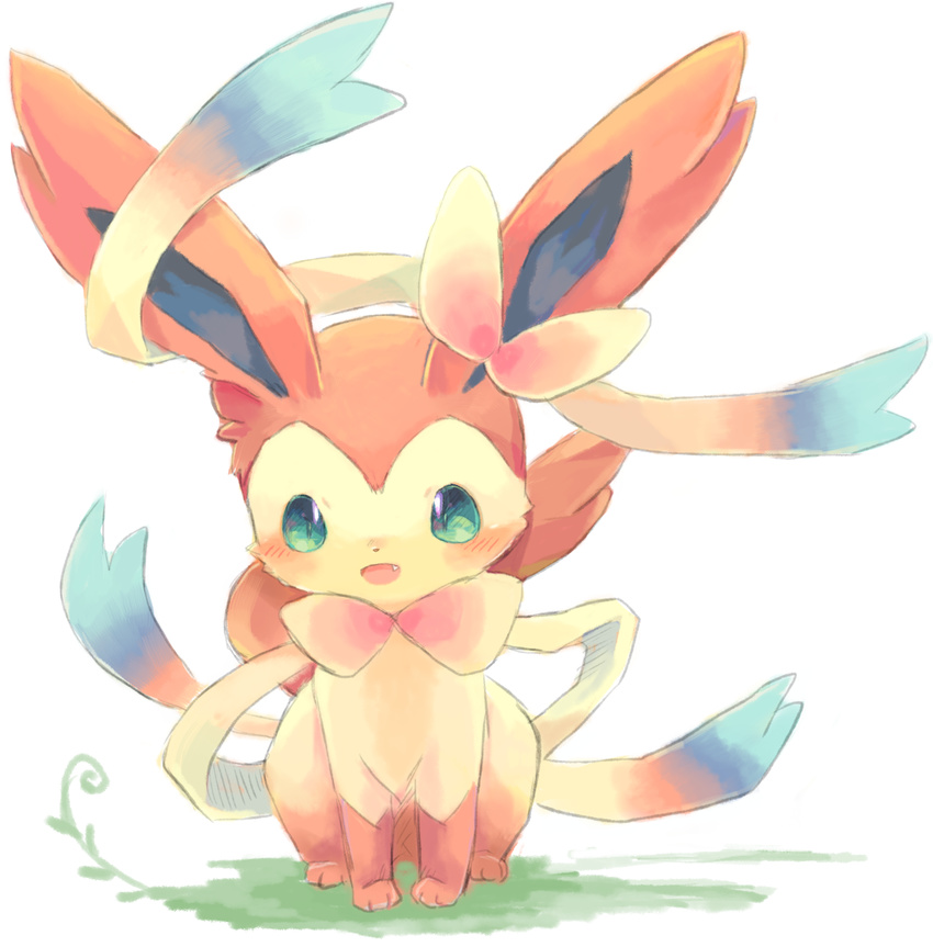 artist_request highres ninfia no_humans pokemon pokemon_(game) pokemon_xy roamo solo sylveon