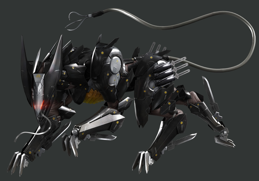 canine feral lq-84i machine mammal mechanical metal_gear metal_gear_rising metal_gear_rising:_revengeance robot unknown_artist wolf