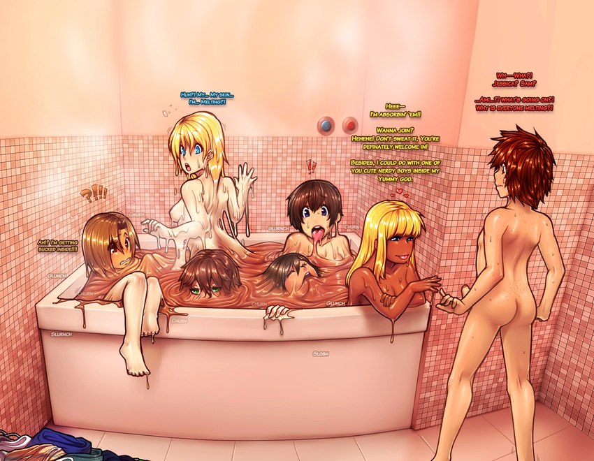 ami ami_dixie bathtub breasts female forced modeseven nitrotitan not_furry penis text vorarephilia vore what what_has_science_done