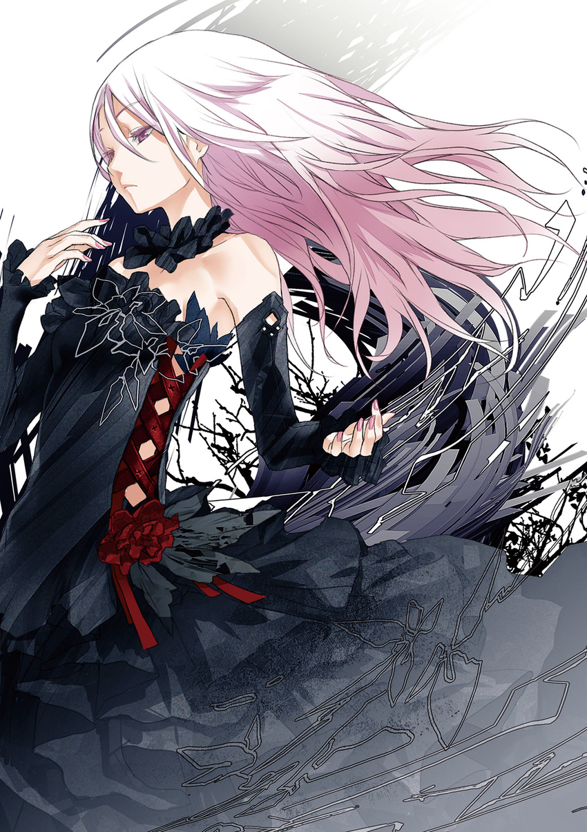 dress guilty_crown redjuice tagme yuzuriha_inori