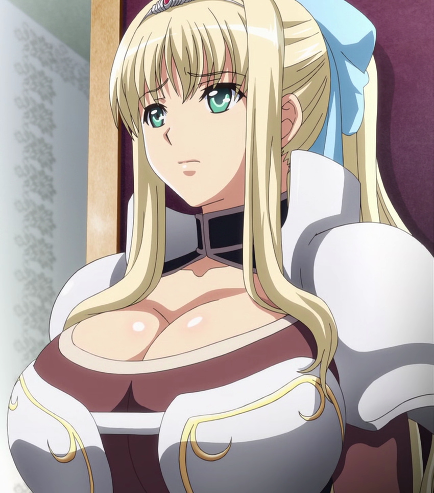 blonde_hair breasts green_eyes highres huge_breasts isis_petrovna_ellenskaia kyonyuu_fantasy