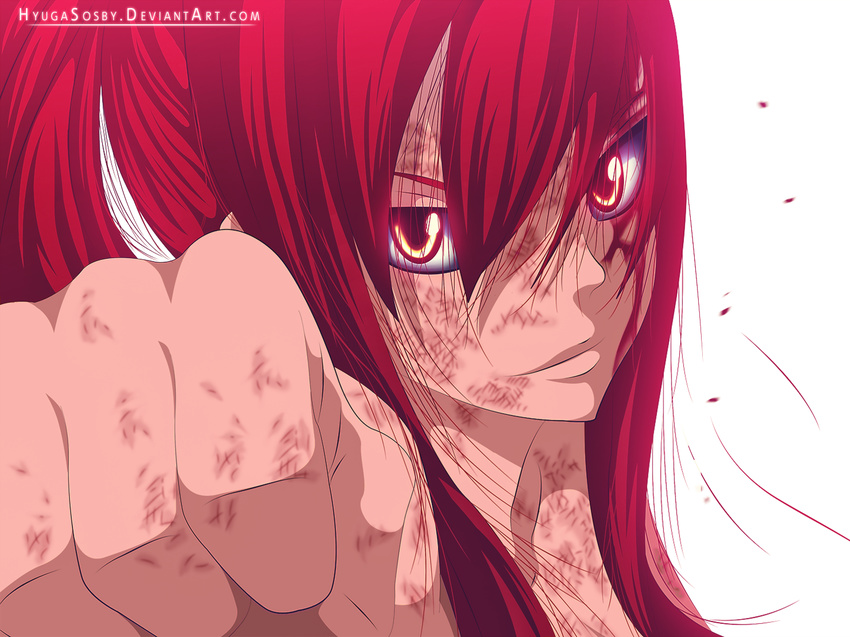 erza_scarlet fairy_tail red_eyes red_hair tagme