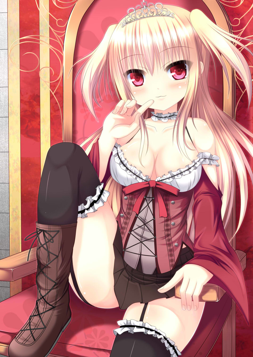 cleavage tagme thighhighs