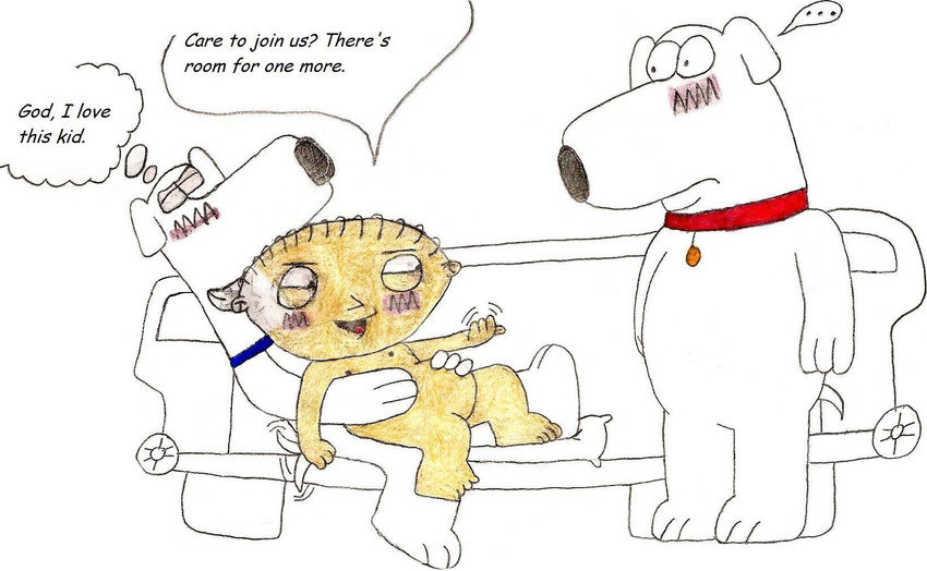 age_difference anal anal_penetration bestiality brian brian_griffin canine dog family_guy feral gay humping interspecies male penetration sex size_difference sofa stewie_griffin unknown_artist young