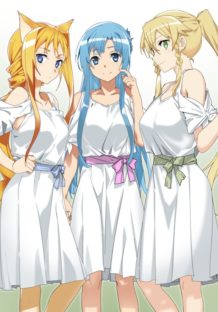 abec alice_schuberg asuna_(sword_art_online) leafa possible_duplicate sword_art_online