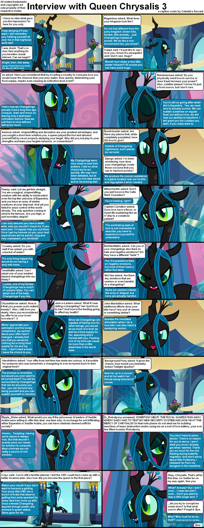 changeling female feral friendship_is_magic interview my_little_pony queen_chrysalis_(mlp) solo wings