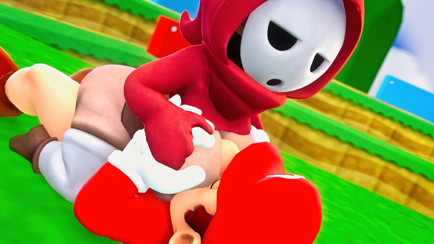 16:9 3d_(artwork) 4k absurd_res areola big_breasts big_penis brandi breast_grab breasts clothing cowgirl_position digital_media_(artwork) from_front_position genitals hair hand_on_breast hat headgear headwear hi_res hoodie legwear mammal mario mario_bros mask nintendo nipples not_furry on_bottom on_top penis sex short_stack shyguy source_filmmaker thick_thighs thigh_highs topwear wide_hips widescreen