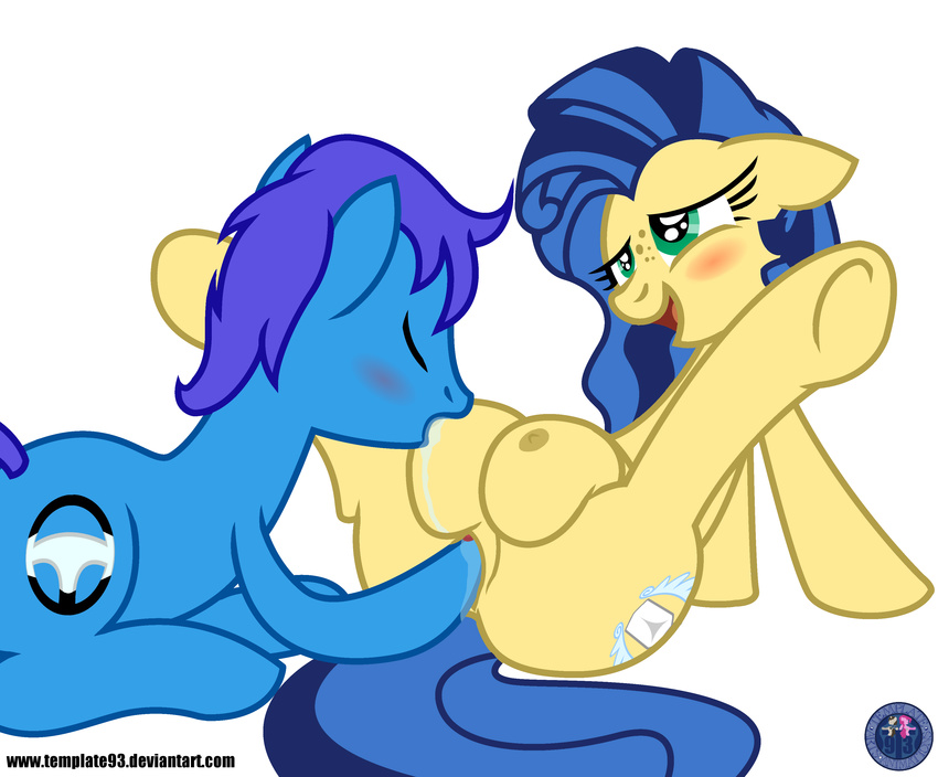 cutie_mark equine female friendship_is_magic horse mammal milky_way_(character) my_little_pony open_mouth pony pussy spread_legs spreading teats template93 vaginal