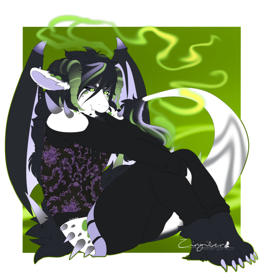 aromagon dragon goth smoke zingiber