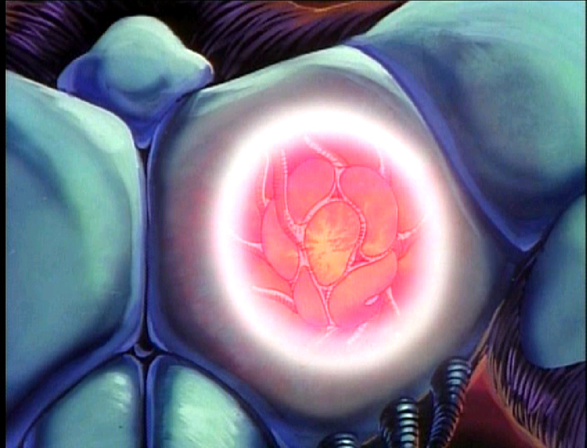 beam_cannon guyver guyver_1 heart kyoushoku_soukou_guyver megasmasher screencap