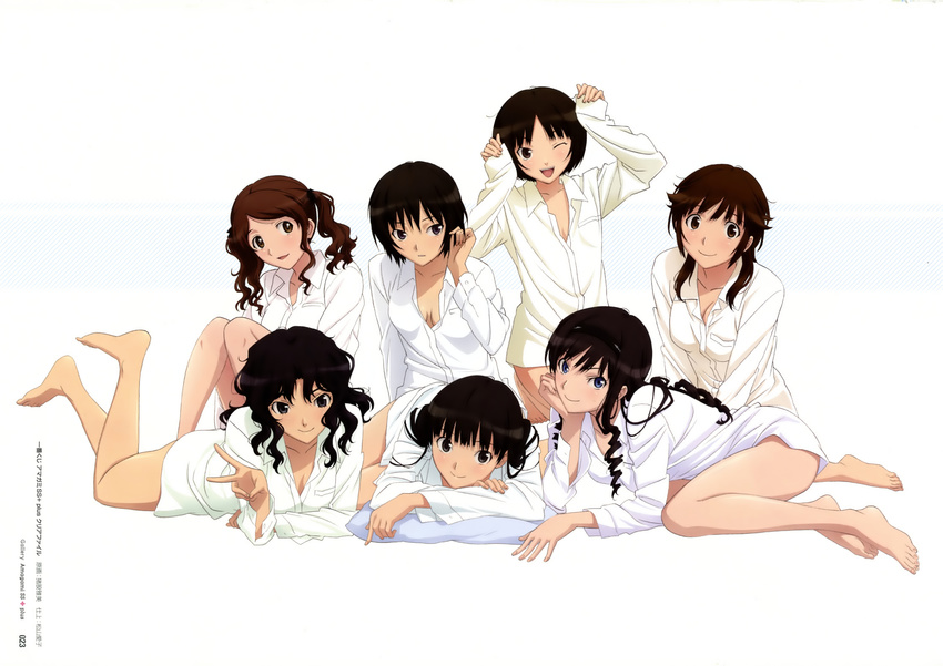 amagami ayatsuji_tsukasa inomata_masami morishima_haruka nakata_sae nanasaki_ai sakurai_rihoko tachibana_miya tanamachi_kaoru