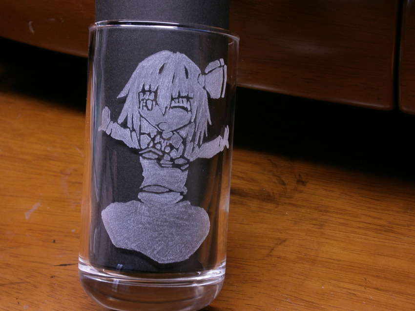 craft glass highres image_sample md5_mismatch pixiv_sample rumia solo touhou
