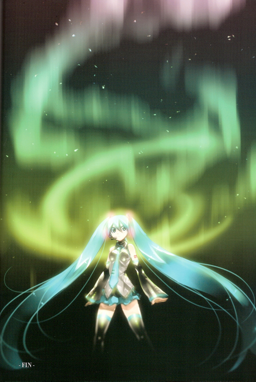 hatsune_miku kei tagme thighhighs vocaloid