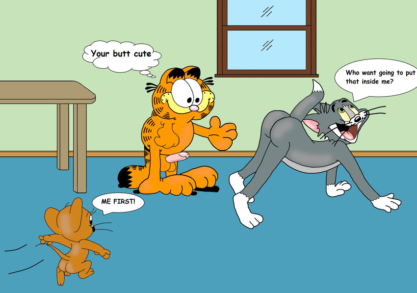 garfield garfield_(character) jerry tom tom_and_jerry