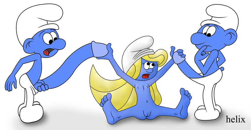 helix smurfette tagme the_smurfs